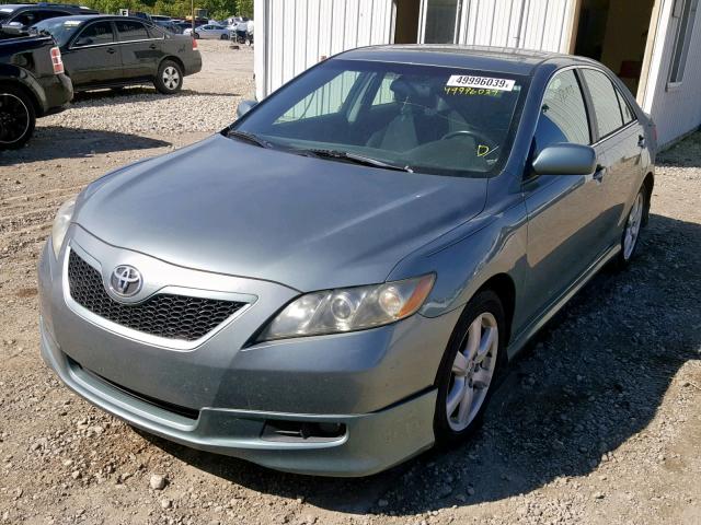 4T1BE46K57U723402 - 2007 TOYOTA CAMRY NEW TEAL photo 2