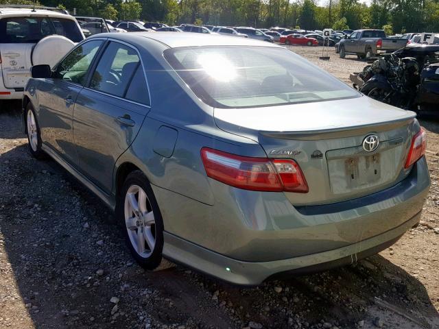4T1BE46K57U723402 - 2007 TOYOTA CAMRY NEW TEAL photo 3