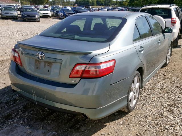 4T1BE46K57U723402 - 2007 TOYOTA CAMRY NEW TEAL photo 4