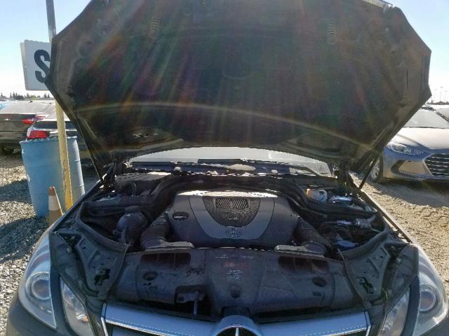 WDDKK5GF8BF091390 - 2011 MERCEDES-BENZ E 350 CHARCOAL photo 7