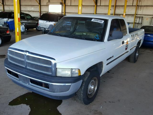 3B7KC23Z71G175087 - 2001 DODGE RAM 2500 WHITE photo 2