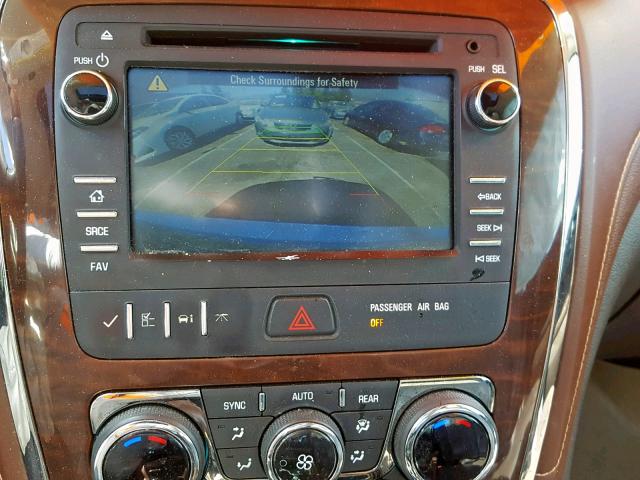 5GAKVCKD8DJ109626 - 2013 BUICK ENCLAVE BEIGE photo 9