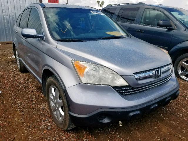 JHLRE38717C037212 - 2007 HONDA CR-V EXL SILVER photo 1