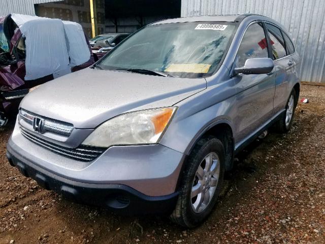 JHLRE38717C037212 - 2007 HONDA CR-V EXL SILVER photo 2