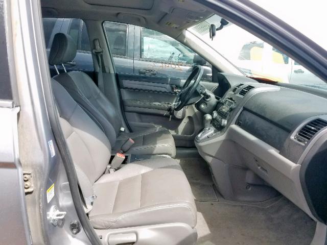 JHLRE38717C037212 - 2007 HONDA CR-V EXL SILVER photo 5