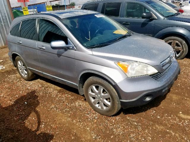 JHLRE38717C037212 - 2007 HONDA CR-V EXL SILVER photo 9