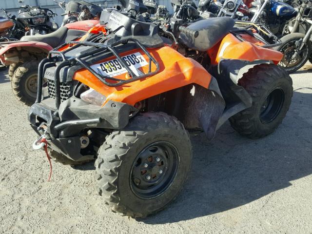 1HFTE4144E4000628 - 2014 HONDA TRX420 FA ORANGE photo 2