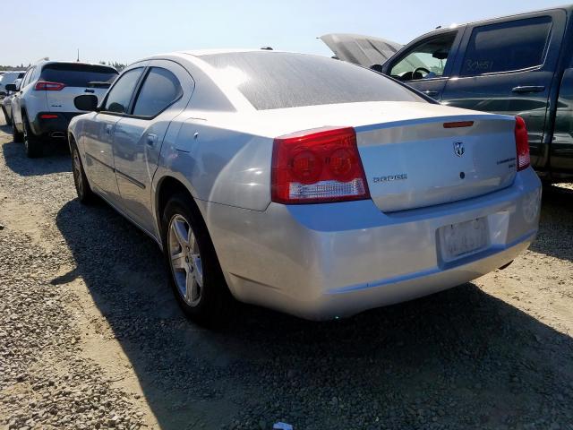 2B3CA3CV8AH188638 - 2010 DODGE CHARGER SX SILVER photo 3