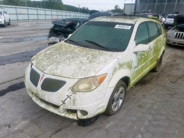 5Y2SL638X5Z439052 - 2005 PONTIAC VIBE WHITE photo 2