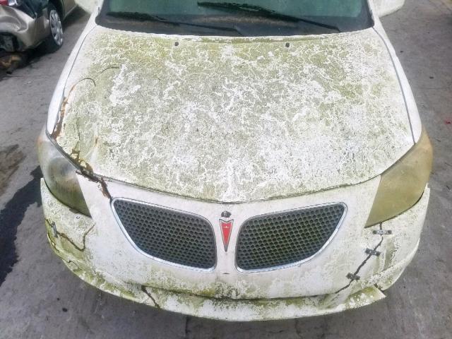 5Y2SL638X5Z439052 - 2005 PONTIAC VIBE WHITE photo 7