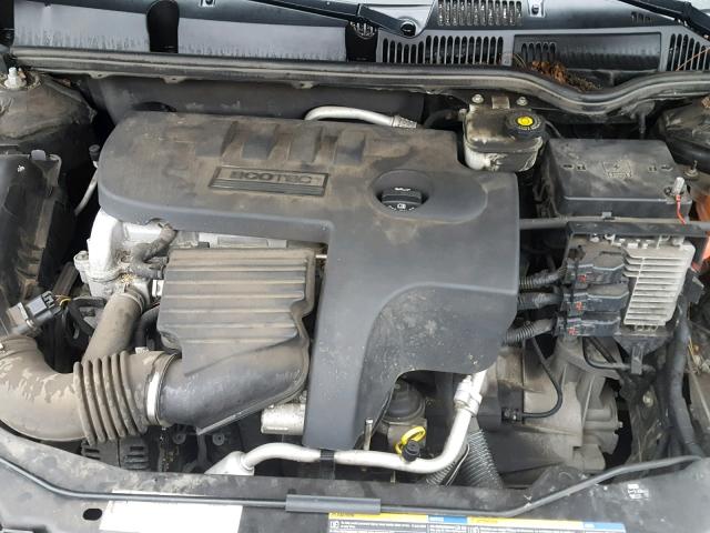 1G8AZ55FX7Z185209 - 2007 SATURN ION LEVEL GREEN photo 7