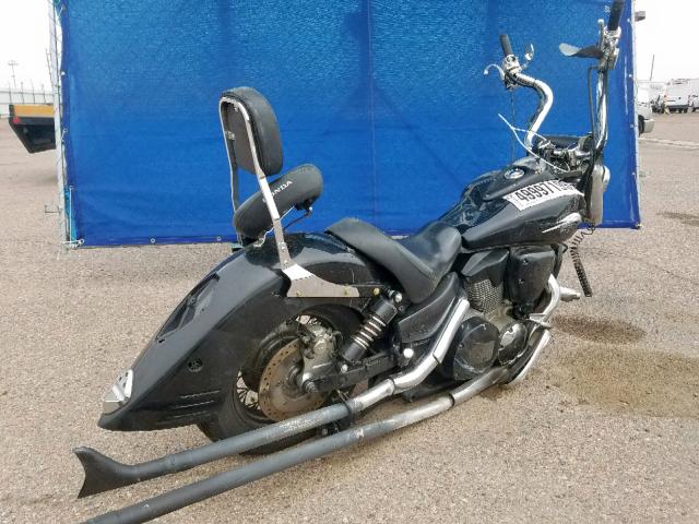 1HFSC52003A003768 - 2003 HONDA VT1300 S BLACK photo 4