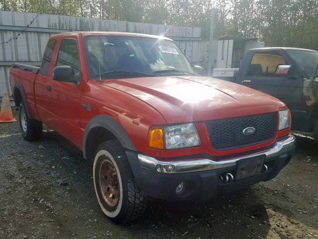 1FTZR45E12PA44222 - 2002 FORD RANGER SUP RED photo 1