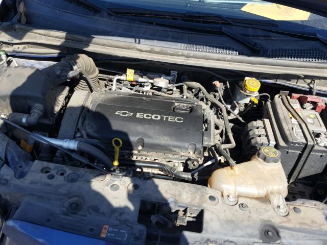 1G1JA6SGXD4108180 - 2013 CHEVROLET SONIC LS BLUE photo 7