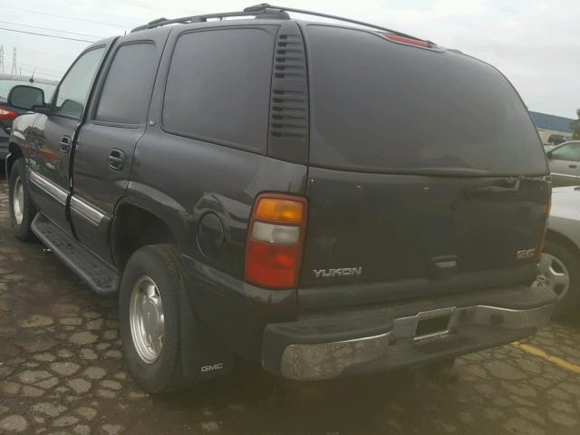 1GKEK13ZX3J176539 - 2003 GMC YUKON GRAY photo 3