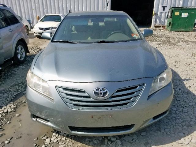 4T1BE46K57U723173 - 2007 TOYOTA CAMRY CE BLUE photo 9