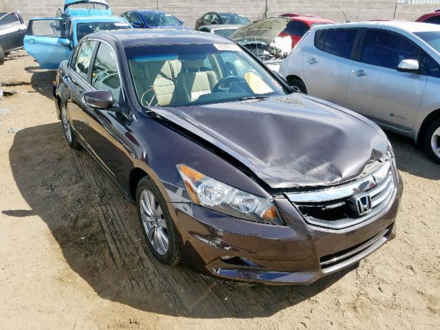 1HGCP3F84CA026723 - 2012 HONDA ACCORD EXL BROWN photo 1