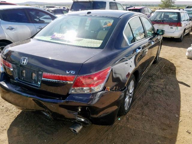 1HGCP3F84CA026723 - 2012 HONDA ACCORD EXL BROWN photo 4