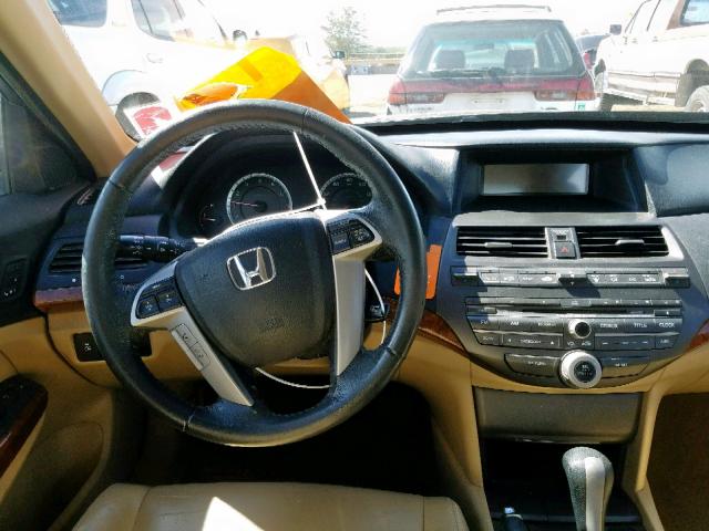 1HGCP3F84CA026723 - 2012 HONDA ACCORD EXL BROWN photo 9