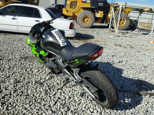 JKAEXEC139DA39526 - 2009 KAWASAKI EX650 C 绿色 照片 3
