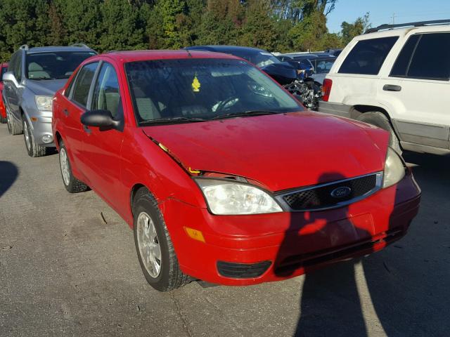 1FAFP34N47W222325 - 2007 FORD FOCUS ZX4 RED photo 1