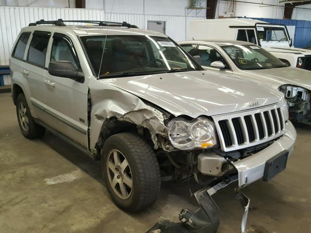 1J8GR48K38C147367 - 2008 JEEP GRAND CHER SILVER photo 1