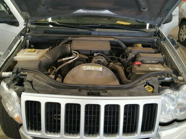 1J8GR48K38C147367 - 2008 JEEP GRAND CHER SILVER photo 7