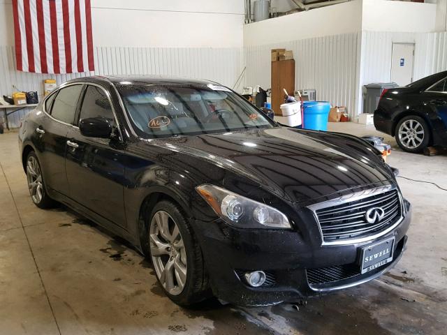 JN1BY1AP4BM322996 - 2011 INFINITI M37 BLACK photo 1