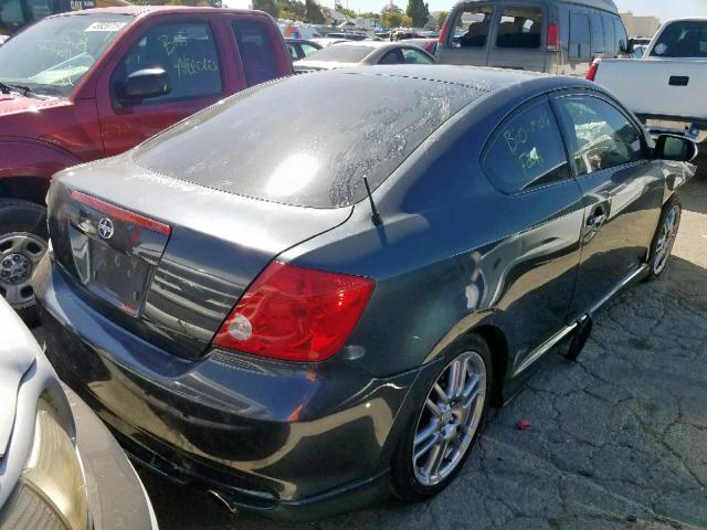 JTKDE177760081981 - 2006 TOYOTA SCION TC ნაცრისფერი ფოტო 4