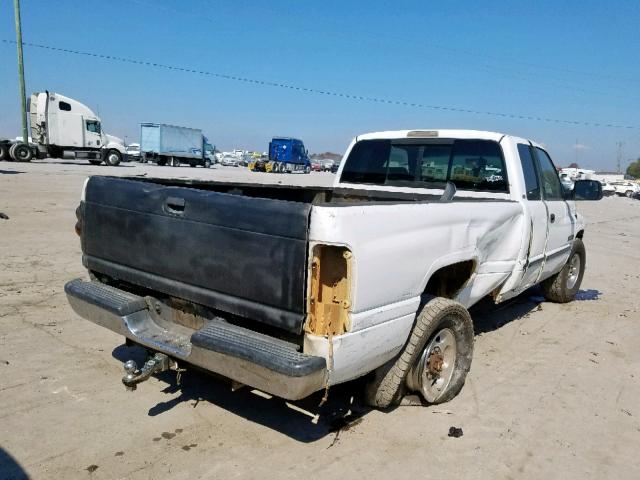 3B7KC2366YG154117 - 2000 DODGE RAM 2500 WHITE photo 4