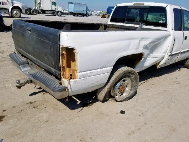 3B7KC2366YG154117 - 2000 DODGE RAM 2500 WHITE photo 9