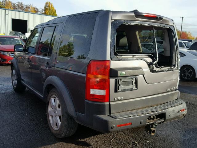 SALAG25486A393216 - 2006 LAND ROVER LR3 HSE GRAY photo 3