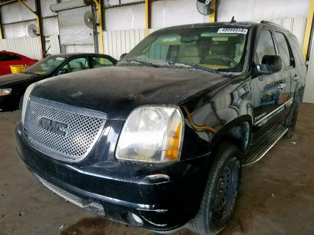 1GKFK63887J137513 - 2007 GMC YUKON DENA BLACK photo 2