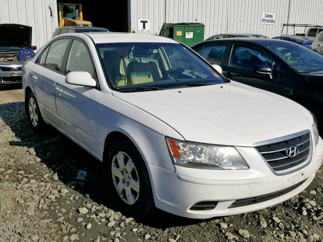 5NPET46C39H541372 - 2009 HYUNDAI SONATA GLS WHITE photo 1