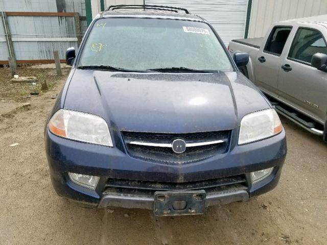 2HNYD18603H536267 - 2003 ACURA MDX TOURIN BLUE photo 9