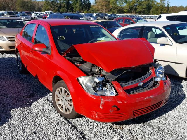 1G1AD5F53A7148475 - 2010 CHEVROLET COBALT 1LT RED photo 1