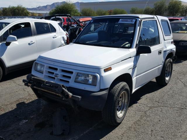 2CNBJ1863V6919845 - 1997 GEO TRACKER WHITE photo 2