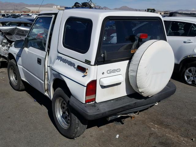 2CNBJ1863V6919845 - 1997 GEO TRACKER WHITE photo 3