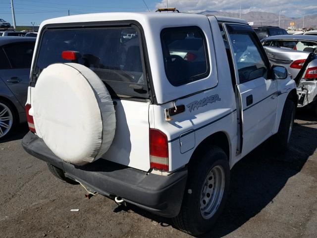 2CNBJ1863V6919845 - 1997 GEO TRACKER WHITE photo 4