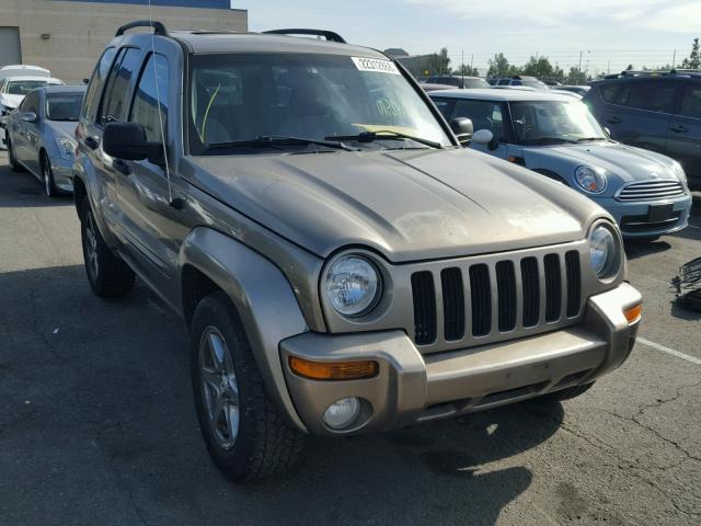 1J4GL58KX4W322294 - 2004 JEEP LIBERTY LI GOLD photo 1