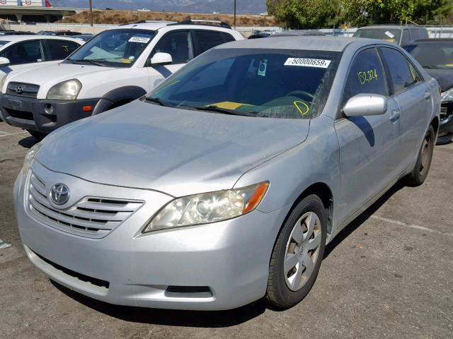 4T1BE46K67U174888 - 2007 TOYOTA CAMRY CE SILVER photo 2