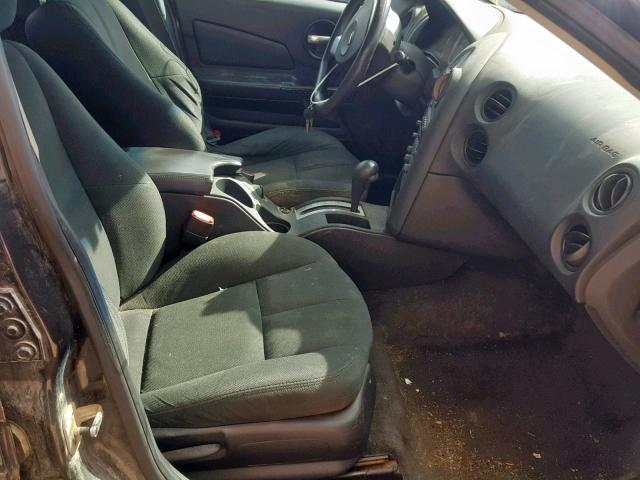 2G2WP552181172829 - 2008 PONTIAC GRAND PRIX BLACK photo 5