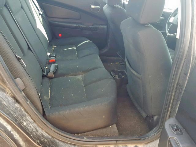 2G2WP552181172829 - 2008 PONTIAC GRAND PRIX BLACK photo 6