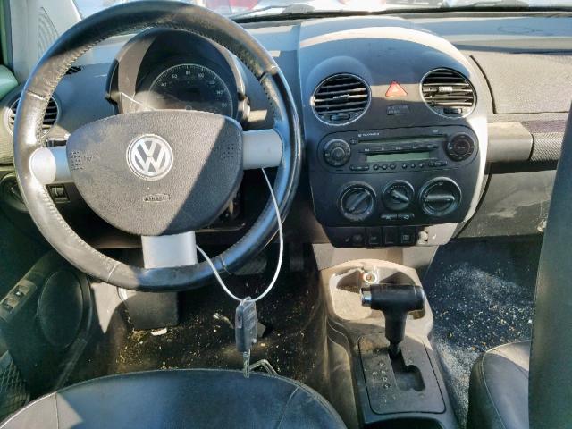 3VWPG31C49M512467 - 2009 VOLKSWAGEN NEW BEETLE 绿色 照片 9