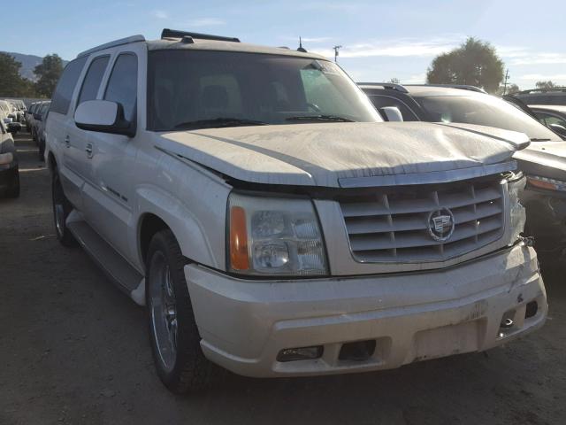 3GYFK66N84G333634 - 2004 CADILLAC ESCALADE E WHITE photo 1