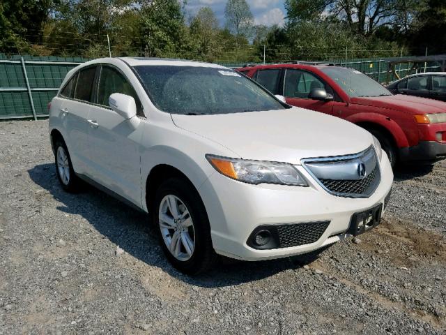 5J8TB3H34FL005914 - 2015 ACURA RDX WHITE photo 1