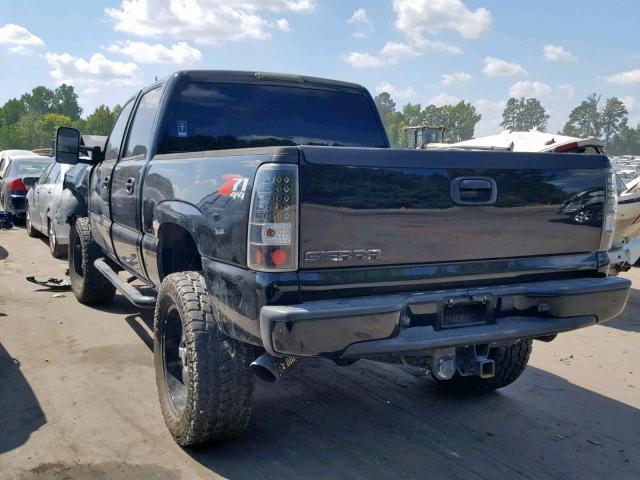 2GTEK13T951401621 - 2005 GMC NEW SIERRA BLACK photo 3