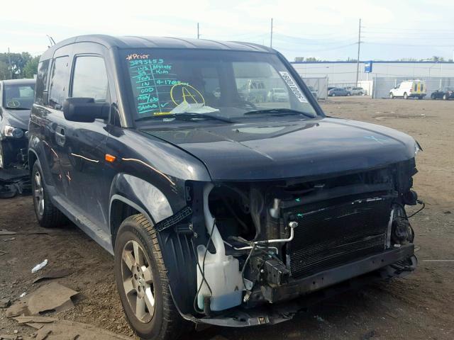 5J6YH2H78AL001979 - 2010 HONDA ELEMENT EX BLACK photo 1