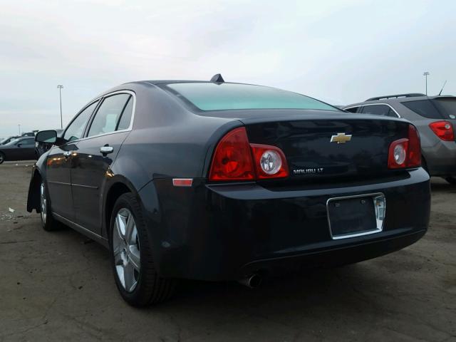 1G1ZC5E09CF210319 - 2012 CHEVROLET MALIBU 1LT შავი ფოტო 3