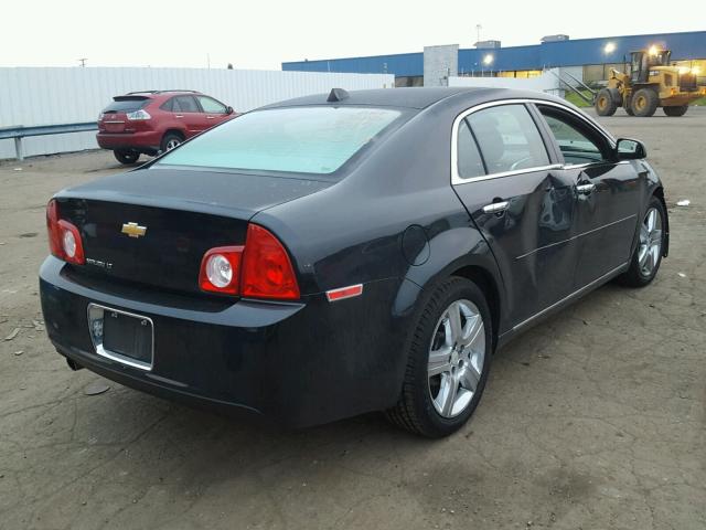 1G1ZC5E09CF210319 - 2012 CHEVROLET MALIBU 1LT შავი ფოტო 4